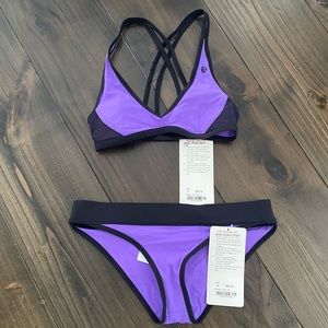 Lululemon Beach Break Sport Top and Hipster Bottom